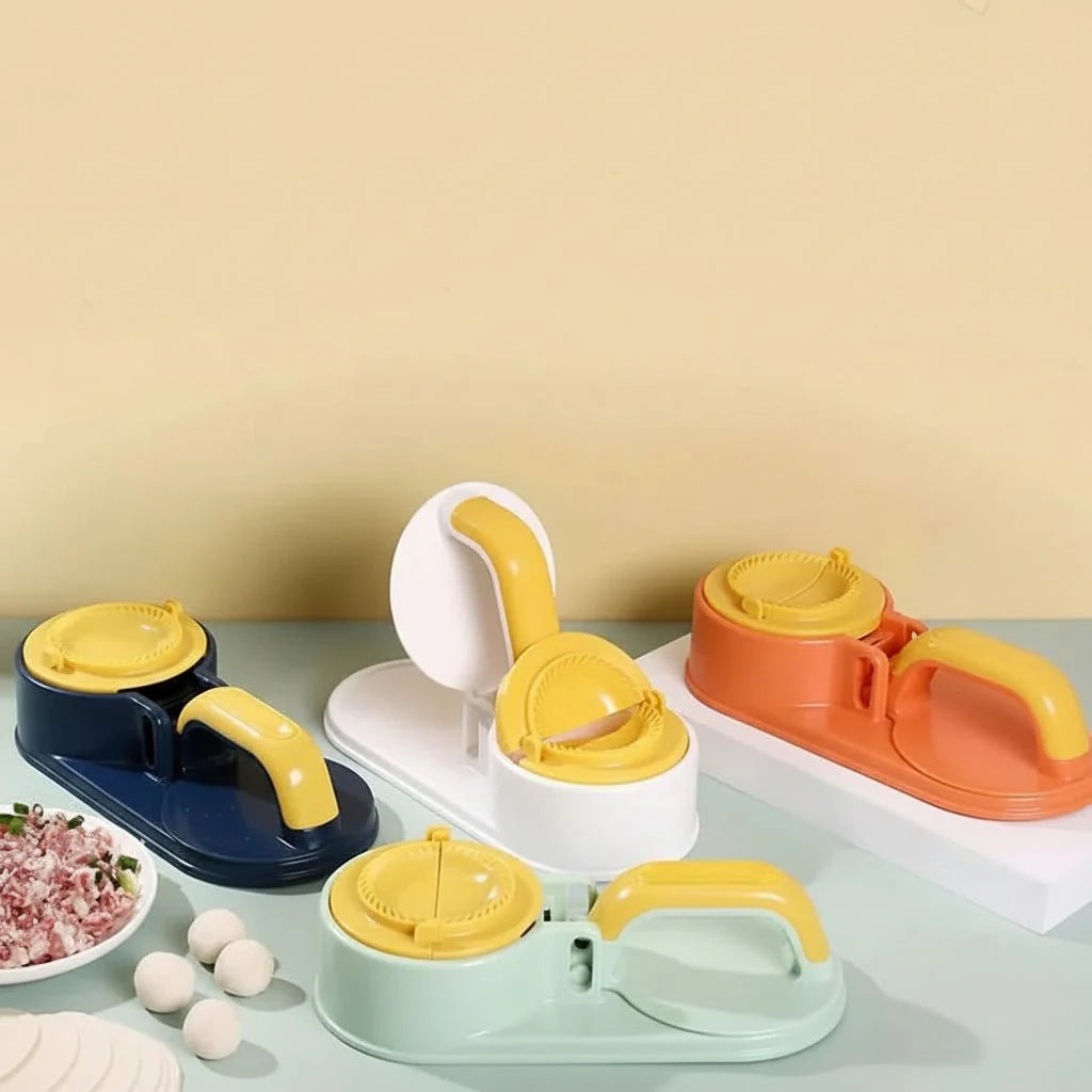 Dumpling Form – Grøn, Genanvendelig Dejformer til Bagning af Dumplings og Bagværk