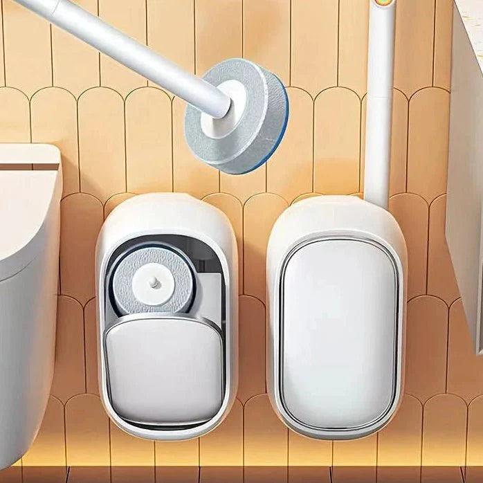 Disposable Toilet Cleaner – Plastic, Hygienic System with Holder for Bathroom Maintenance