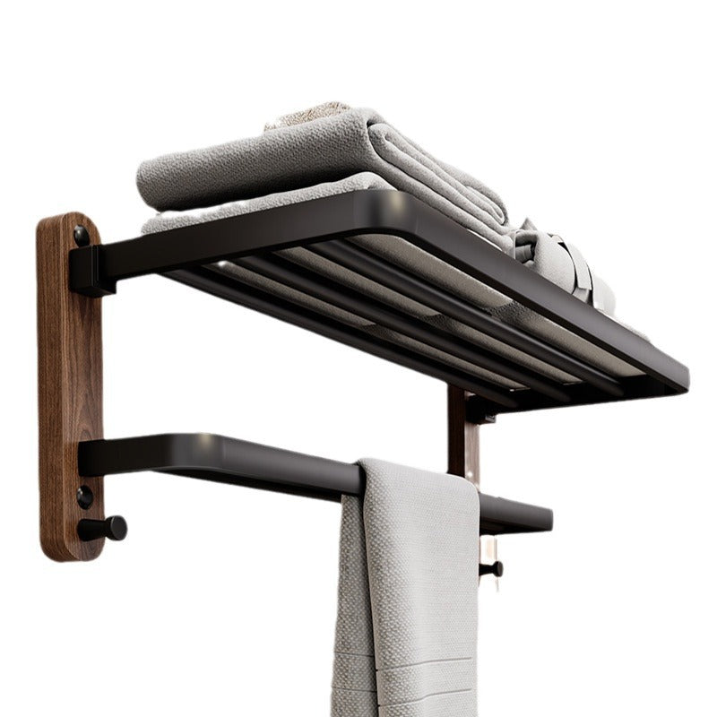 Towel holder without drilling – Modern design, space-saving for stylish bathroom use