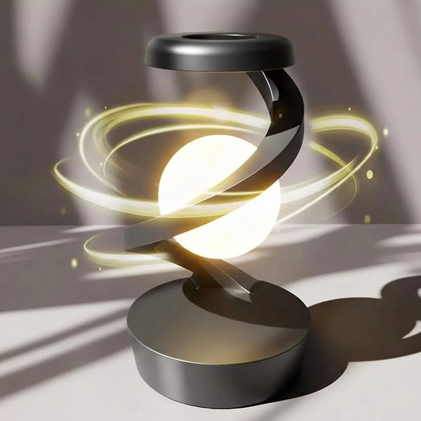 Svævende Lampe – Moderne Design med RGB Belysning og Gestusbetjening til Stue eller Soveværelse
