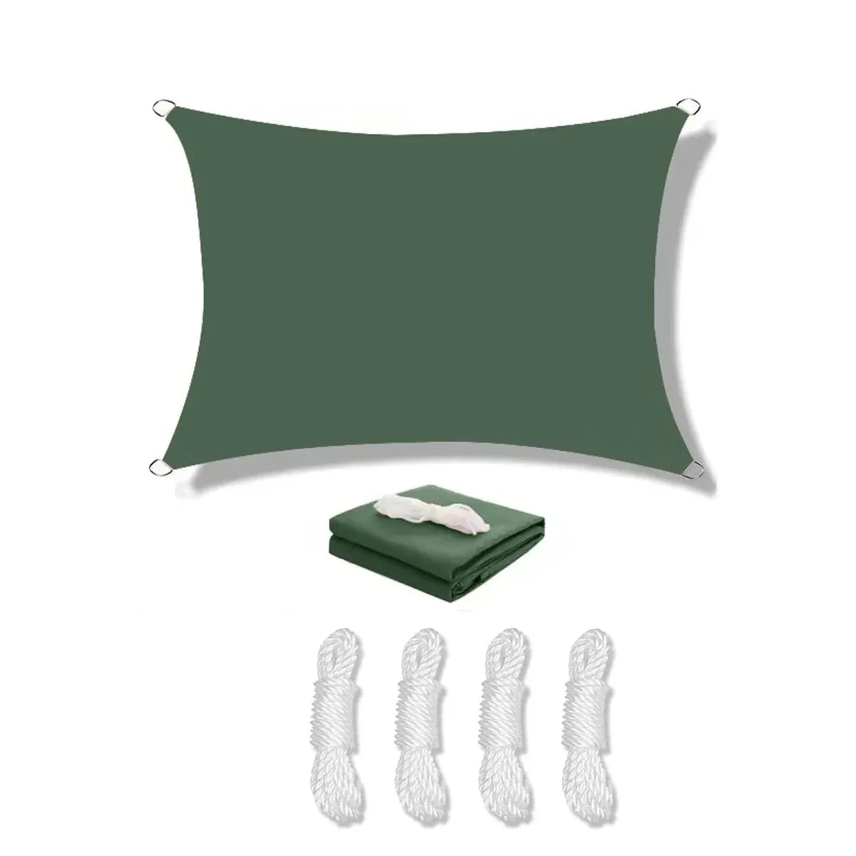 Triangular Sunshade – HDPE, Modern Design for the Garden, Patio, or Balcony