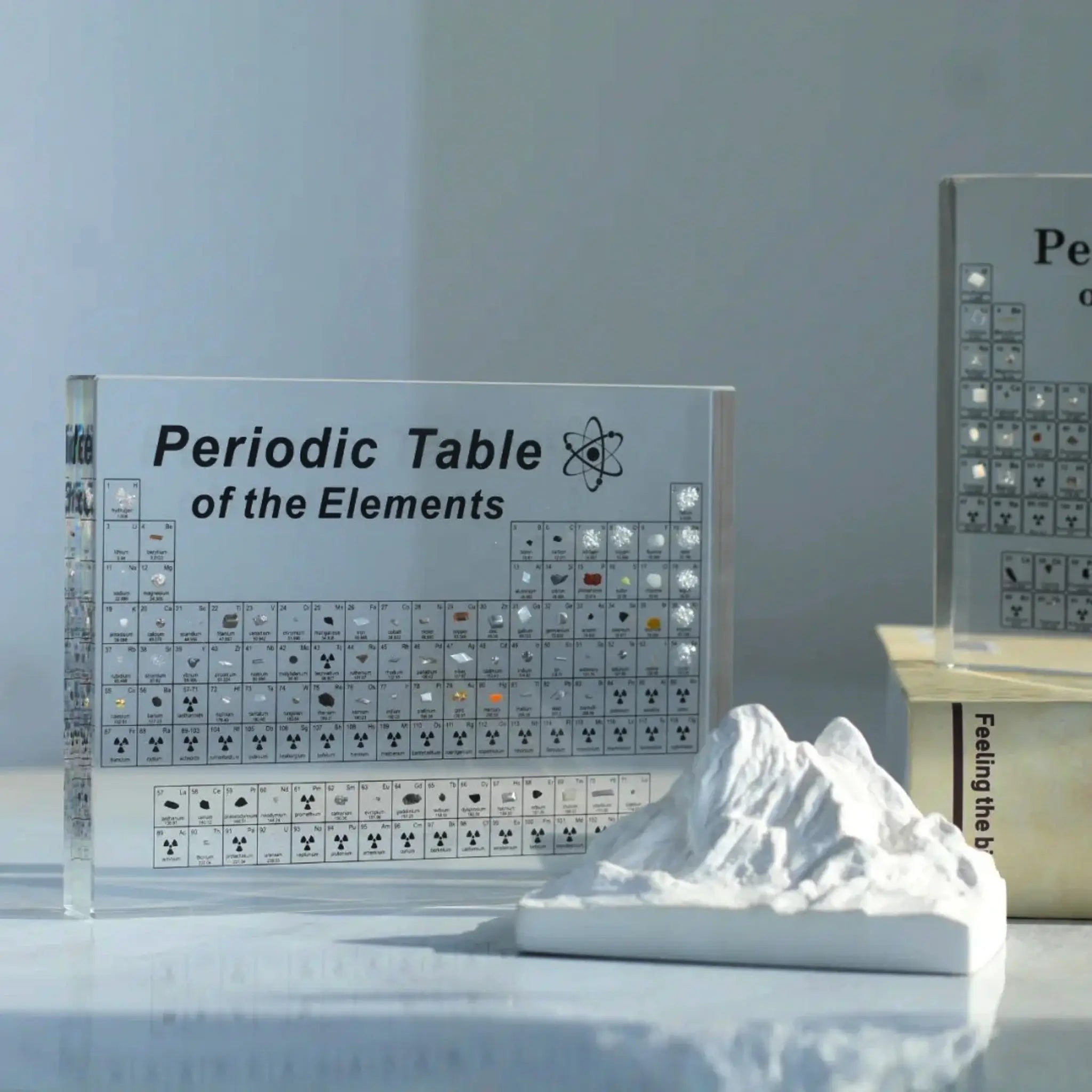Acrylic Periodic Table – 83 Real Elements with Lighting for Educational Decoration and Interior Accent