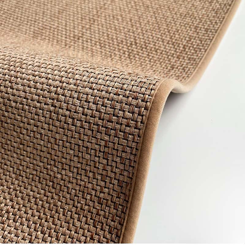 Woven Kitchen Mat – Gray, Scandinavian Design with Non-Slip Rubber Base for Modern Kitchen Decor