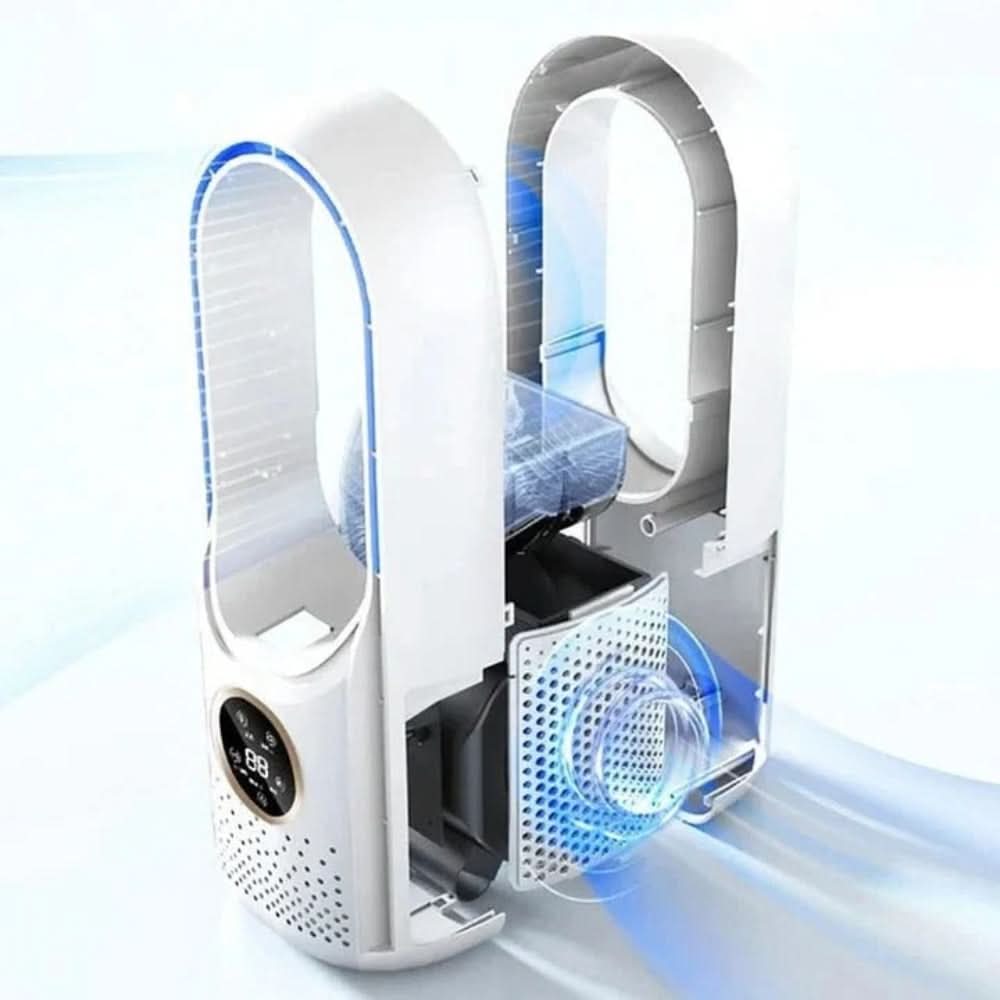 Fanless Air Cooler – Compact and Quiet for the Office or Home Office