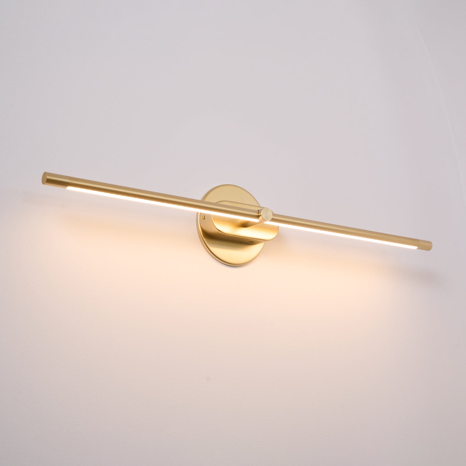 Wireless LED Wall Lamp – Aluminum, Minimalist Design for Living Room, Bedroom, or Office