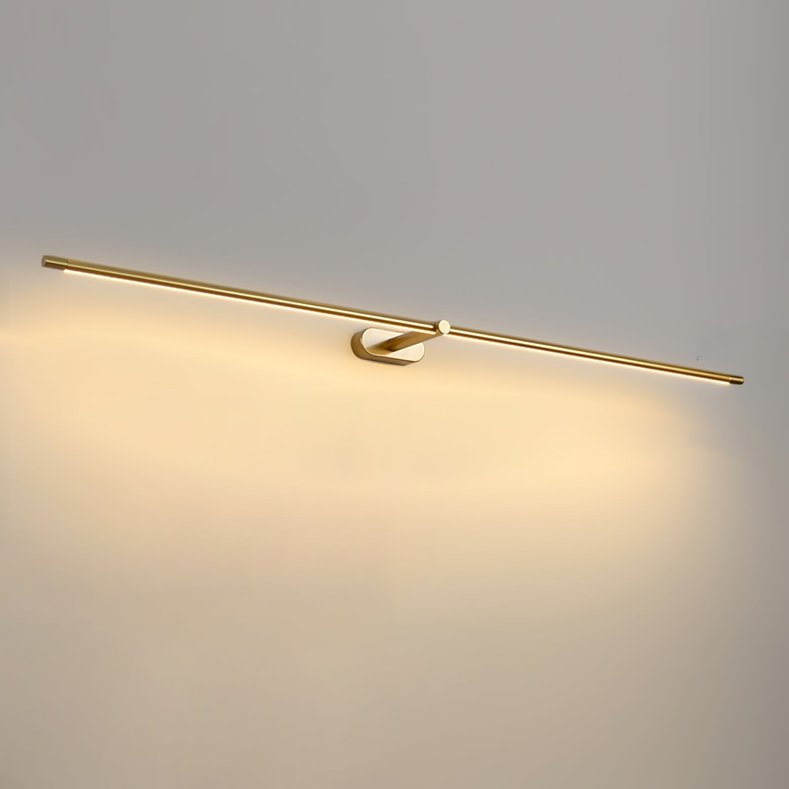 Wireless LED Wall Lamp – Aluminum, Minimalist Design for Living Room, Bedroom, or Office