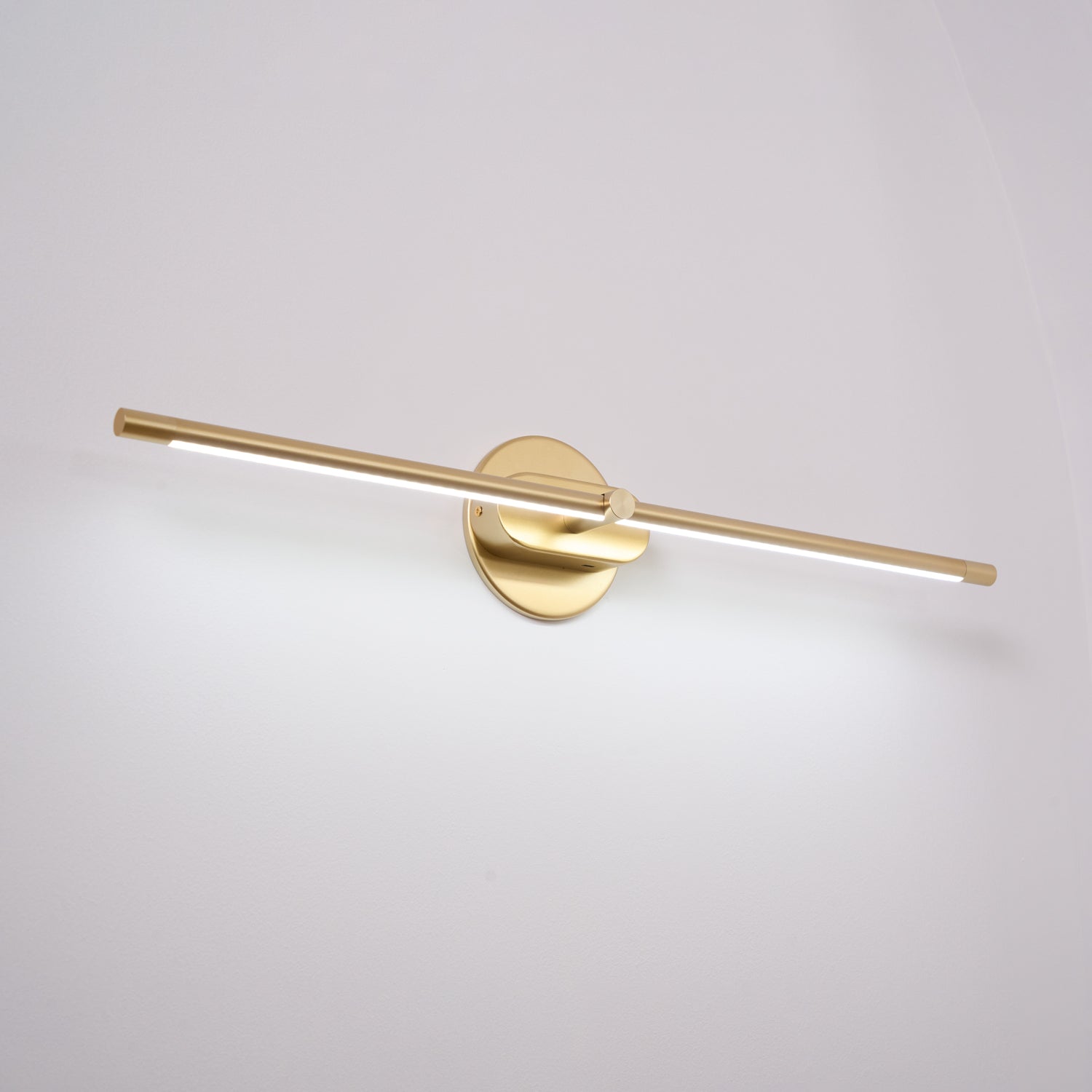 Wireless LED Wall Lamp – Aluminum, Minimalist Design for Living Room, Bedroom, or Office