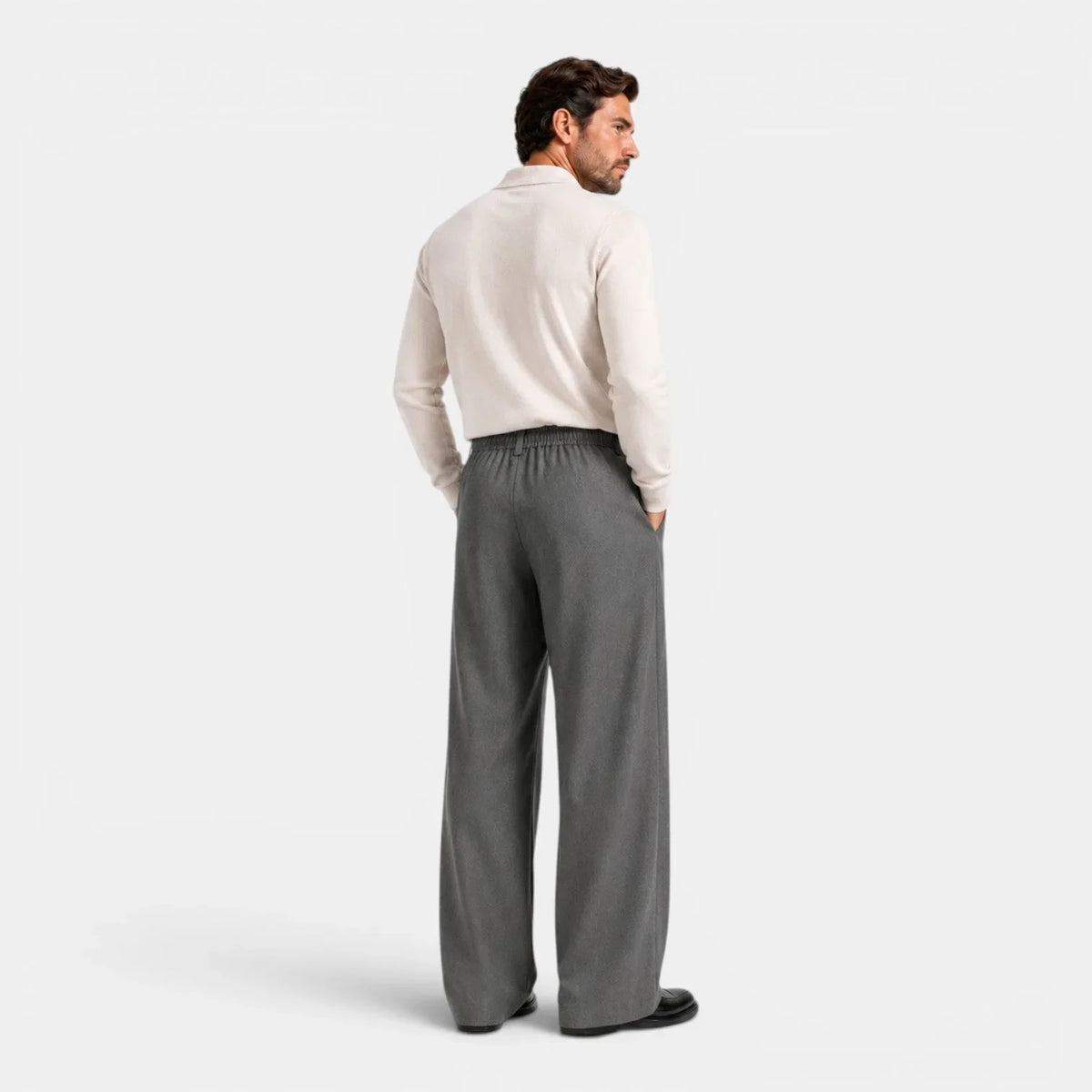 Pantalons met brede pijpen