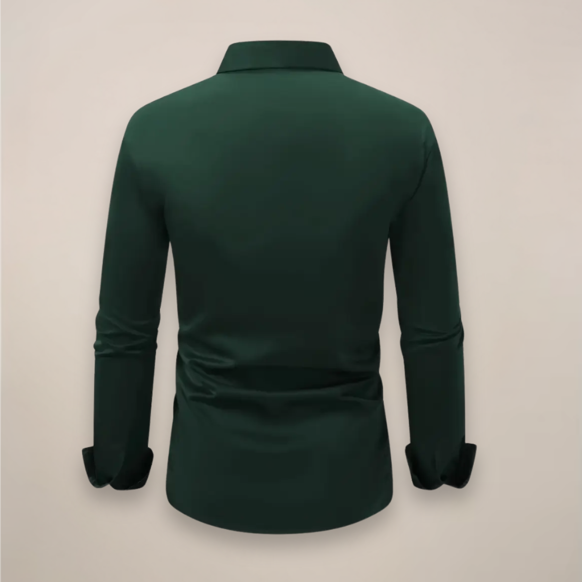Herreskjorte Slim Fit med Knapper – Til Arbejde og Daglig Brug