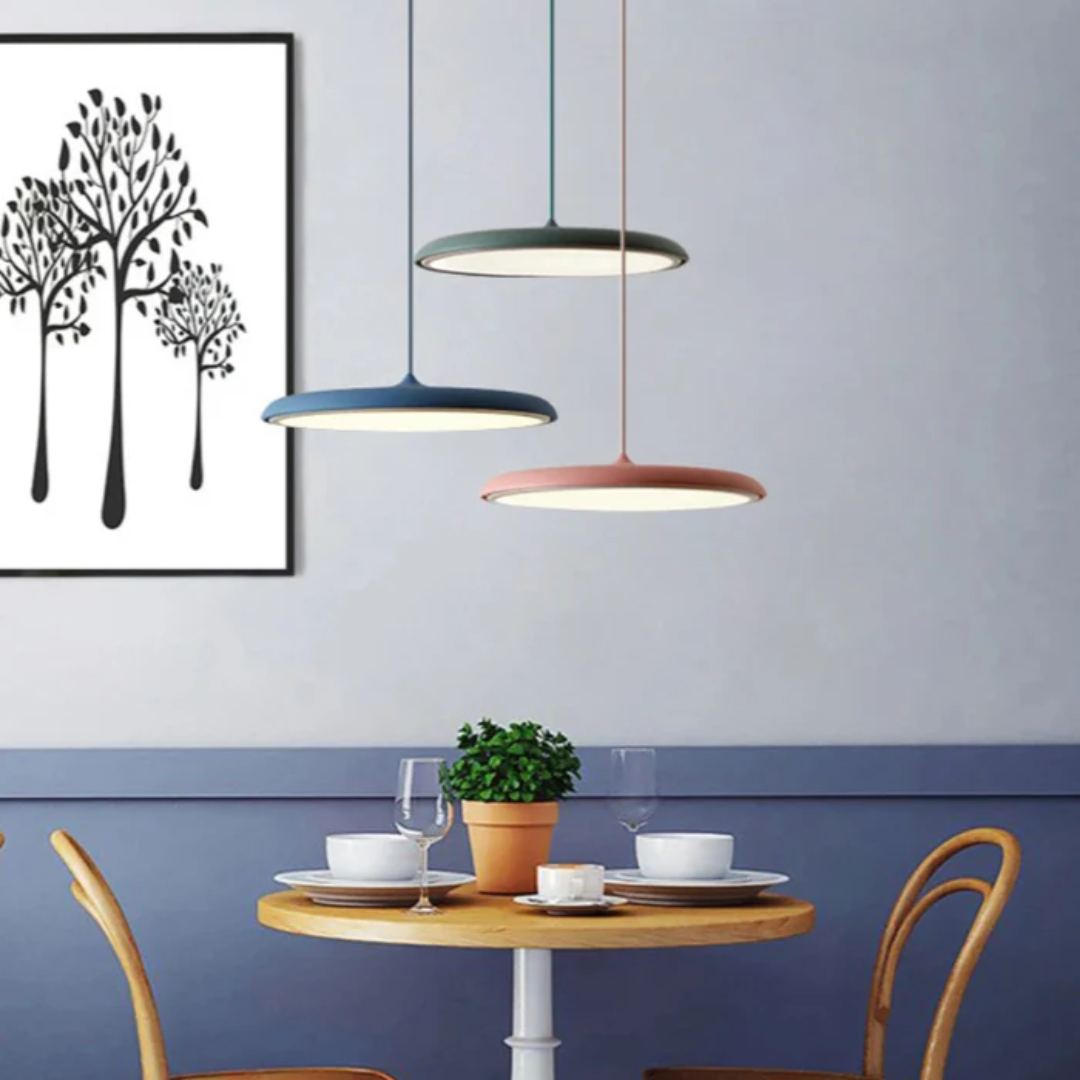 Loftlampe LED Skandinavisk Design – Metal og Akryl