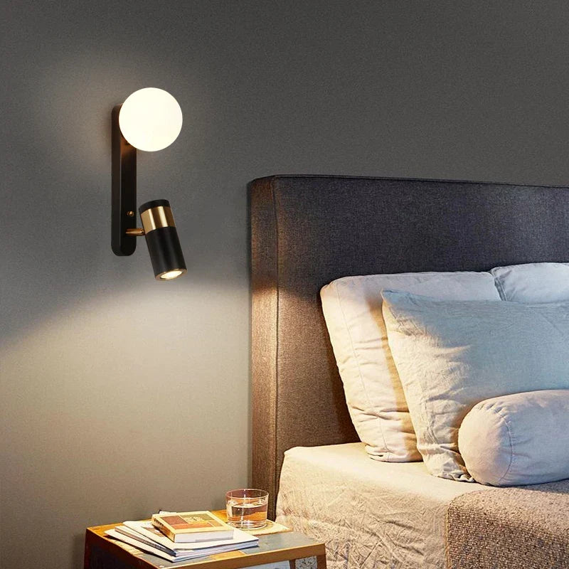 Væglampe LED Skandinavisk Design – Moderne Metal Vægbelysning