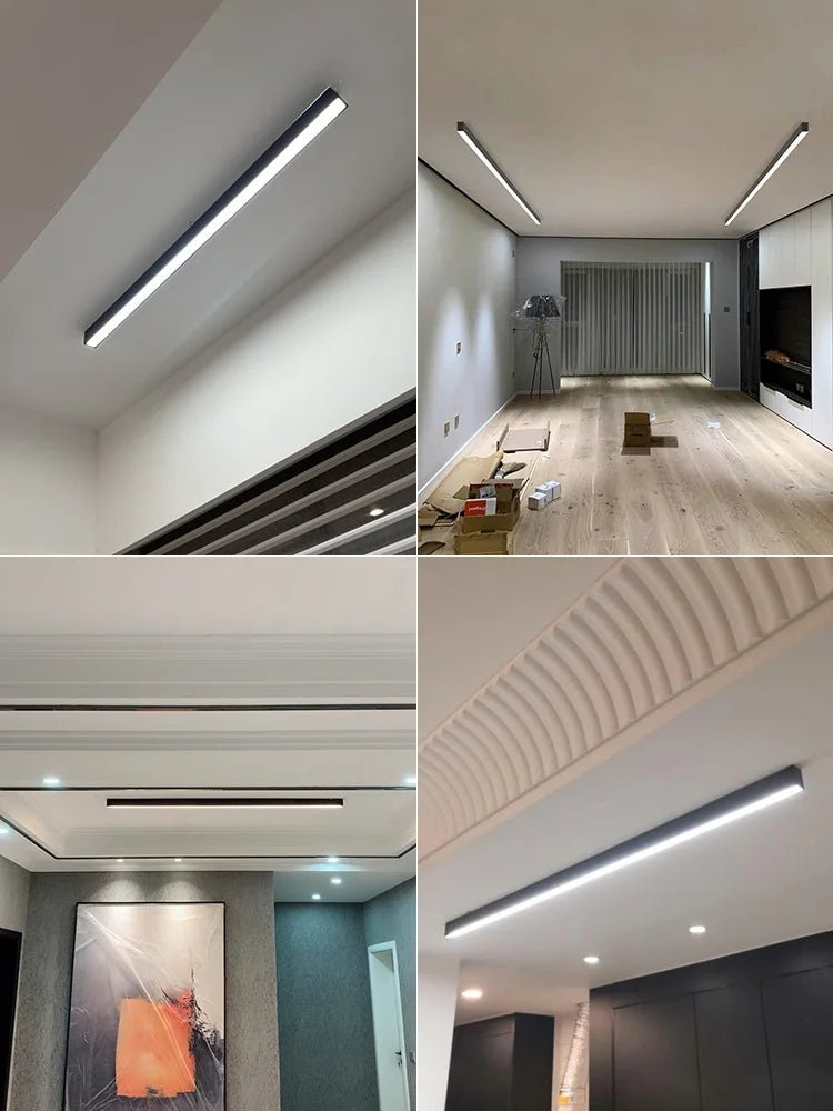 LED Attic Lamp – Aluminum, Simple Nordic Design for Living Room, Kitchen, or Office