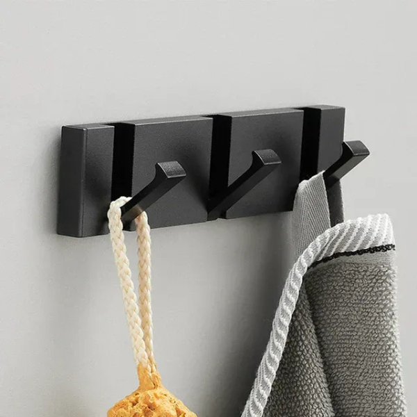 Foldable Wall Hook – Stainless Steel, Modern Minimalist Design for the Entryway, Bathroom, or Kitchen