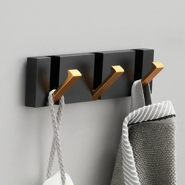 Foldable Wall Hook – Stainless Steel, Modern Minimalist Design for the Entryway, Bathroom, or Kitchen