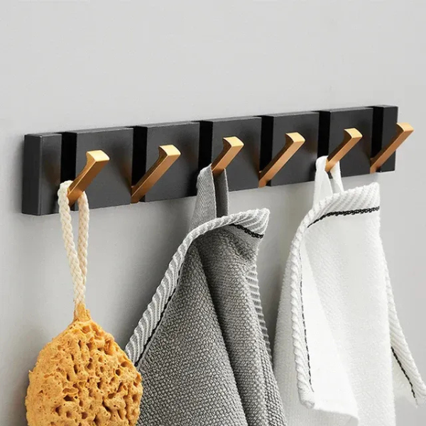 Foldable Wall Hook – Stainless Steel, Modern Minimalist Design for the Entryway, Bathroom, or Kitchen