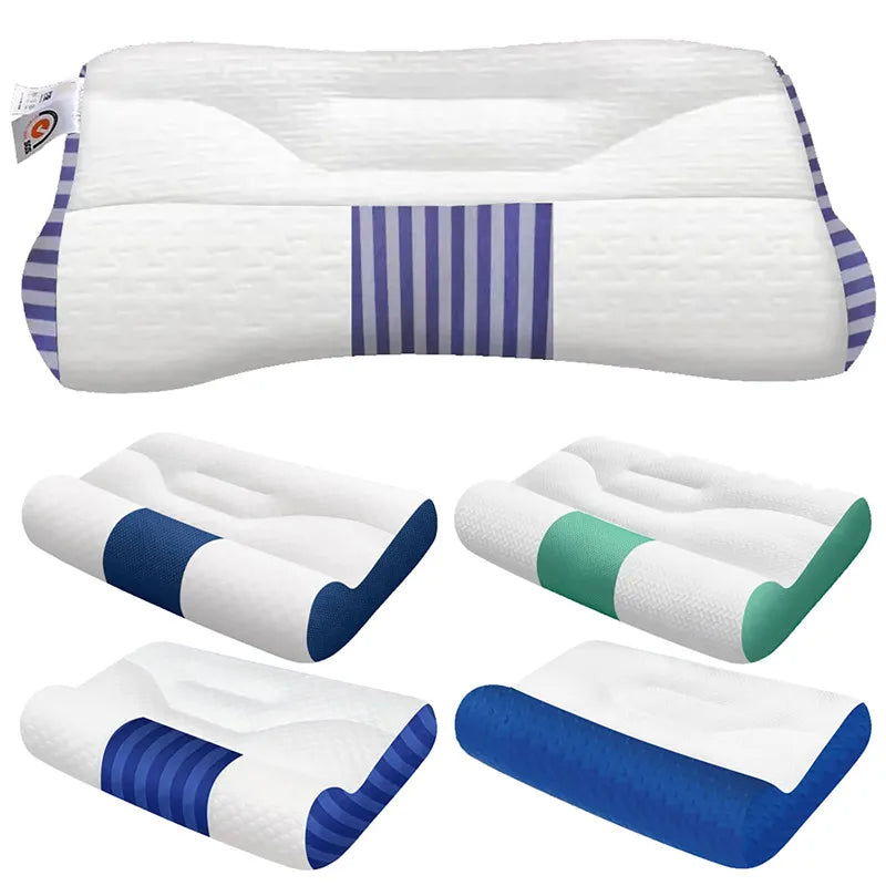 Ergonomic Neck Pillow – Viscoelastic Foam, Support for Bedroom and Reduction of Neck Pain