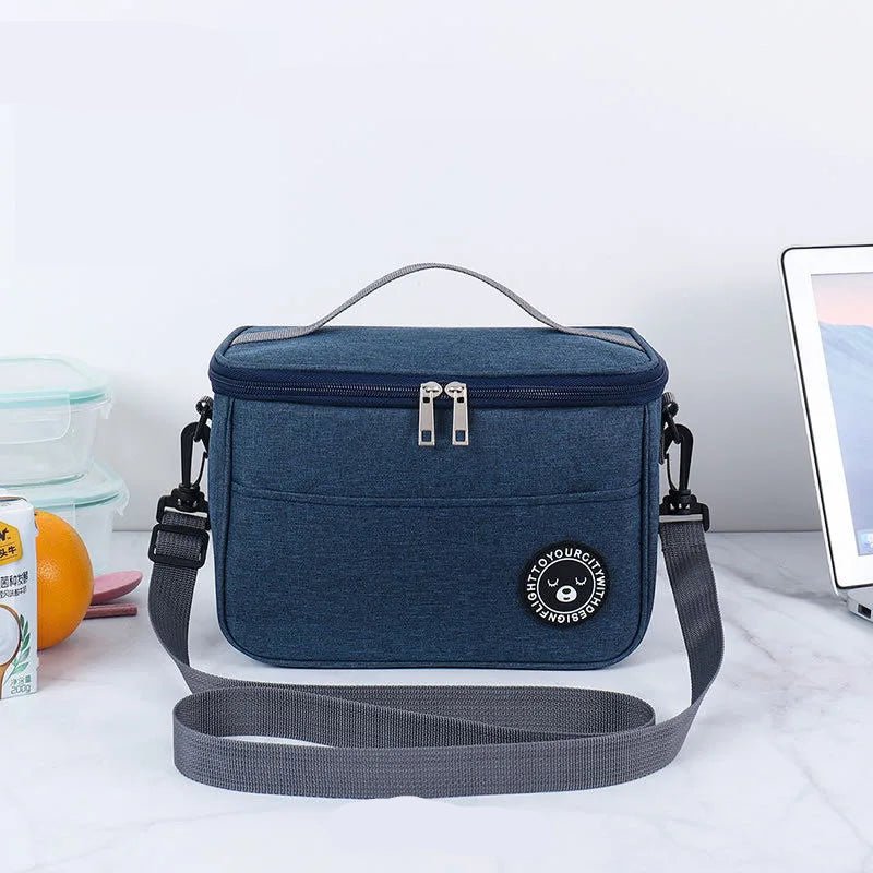 Insulated Cooler Bag – Space for Snacks and Beverages, Handy for Work or a Picnic