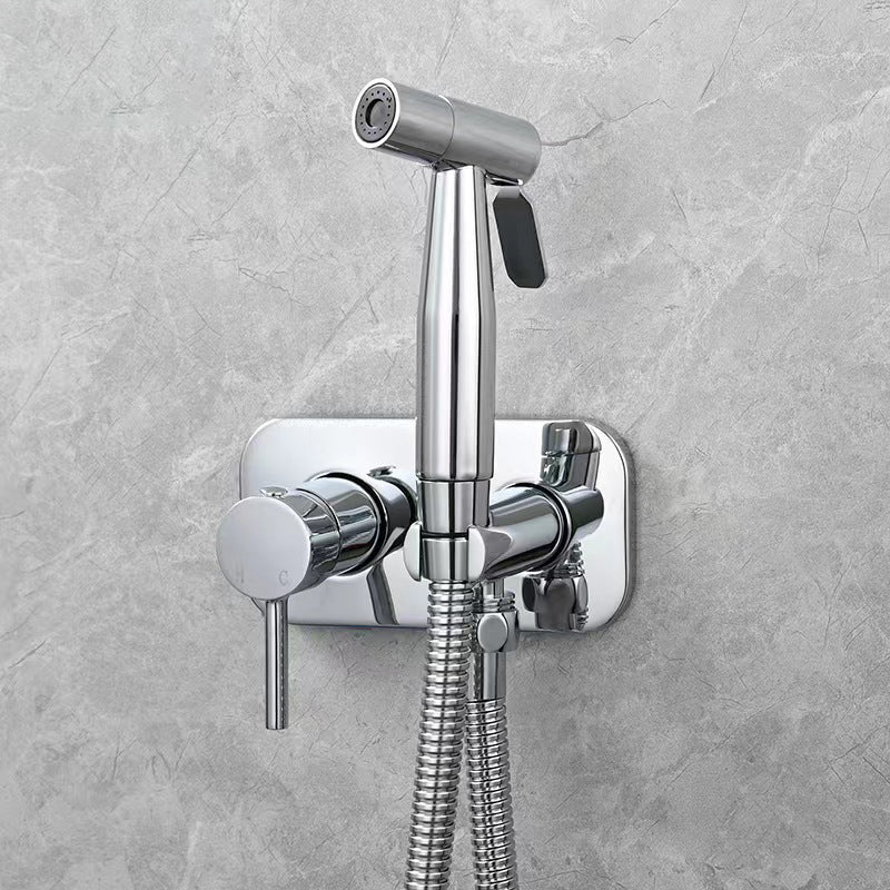Hånd Bidet Spray – Rustfrit Stål, Moderne Design med Varme og Koldt Vand til Badeværelse eller Toilet