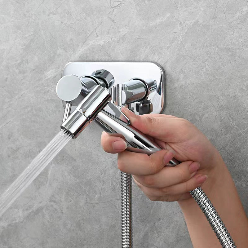 Hånd Bidet Spray – Rustfrit Stål, Moderne Design med Varme og Koldt Vand til Badeværelse eller Toilet