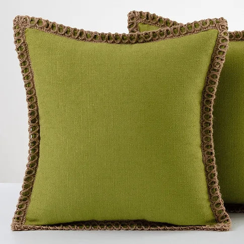 Colorful Pillow Covers – Polyester, French Style for Sofa or Bedroom Decoration