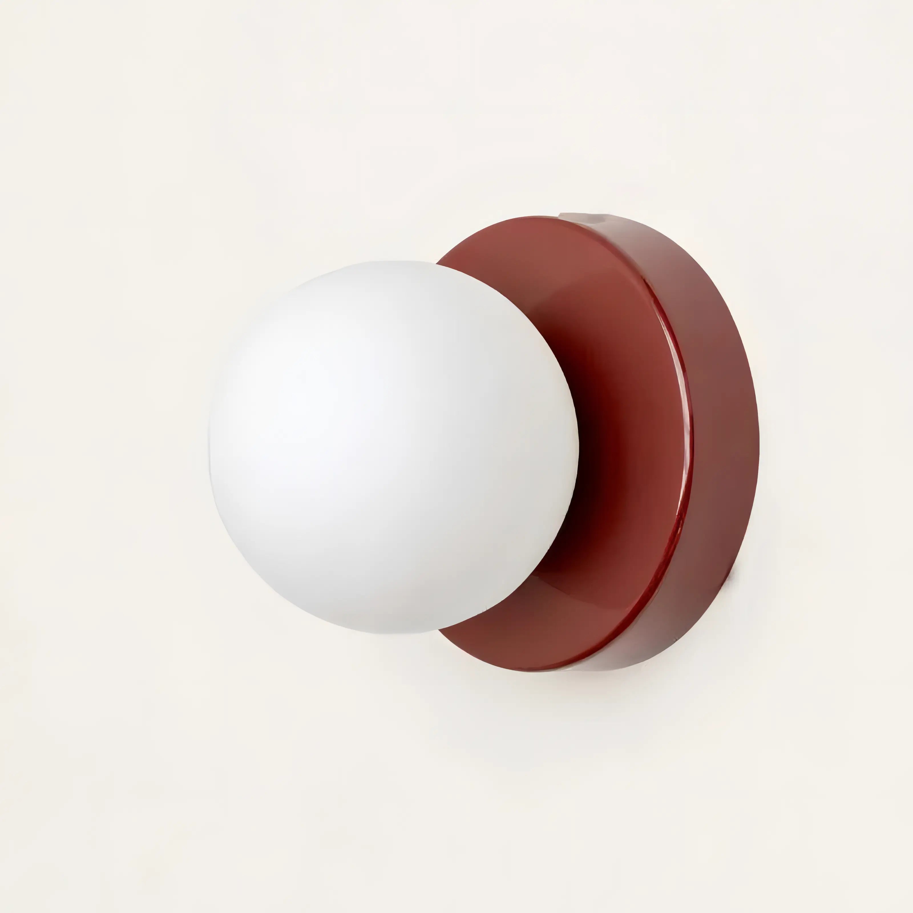 Væglampe Skandinavisk Design med Glaskuppel – Minimalistisk