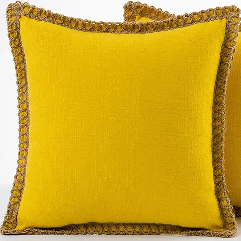 Colorful Pillow Covers – Polyester, French Style for Sofa or Bedroom Decoration