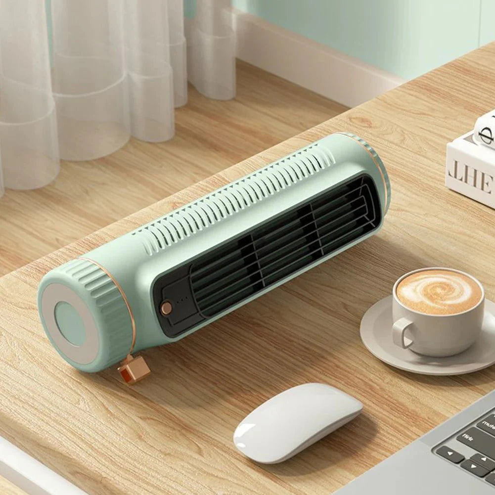 Bladeless Tower Fan – Stylish, 360° Air Circulation for the Bedroom, Living Room, or Office