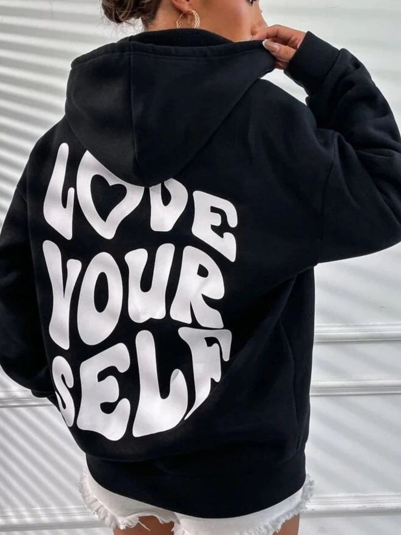 Dames Basic Pullover Hoodie – Casual, met capuchon, zonder rits, voor dagelijks gebruik