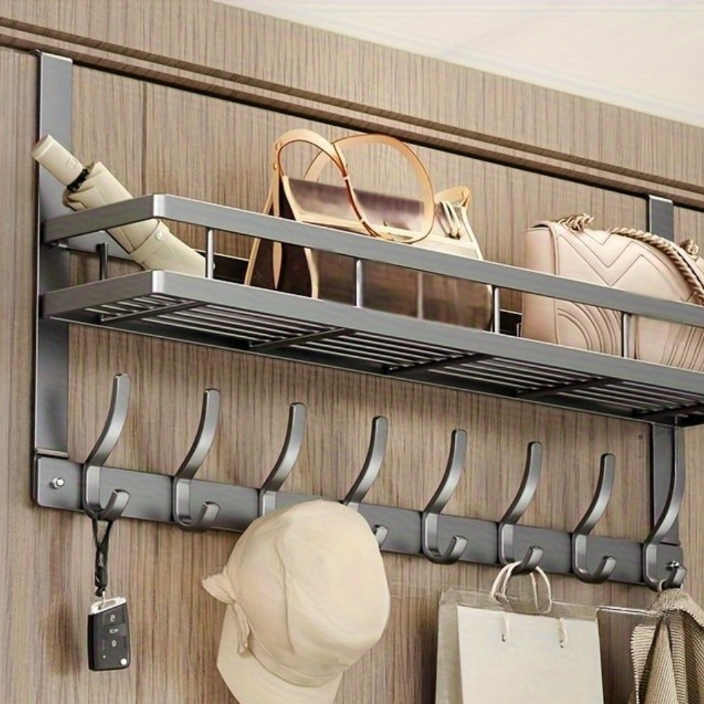 Portable door – Polished metal, modern design for entrance, bedroom, or bathroom