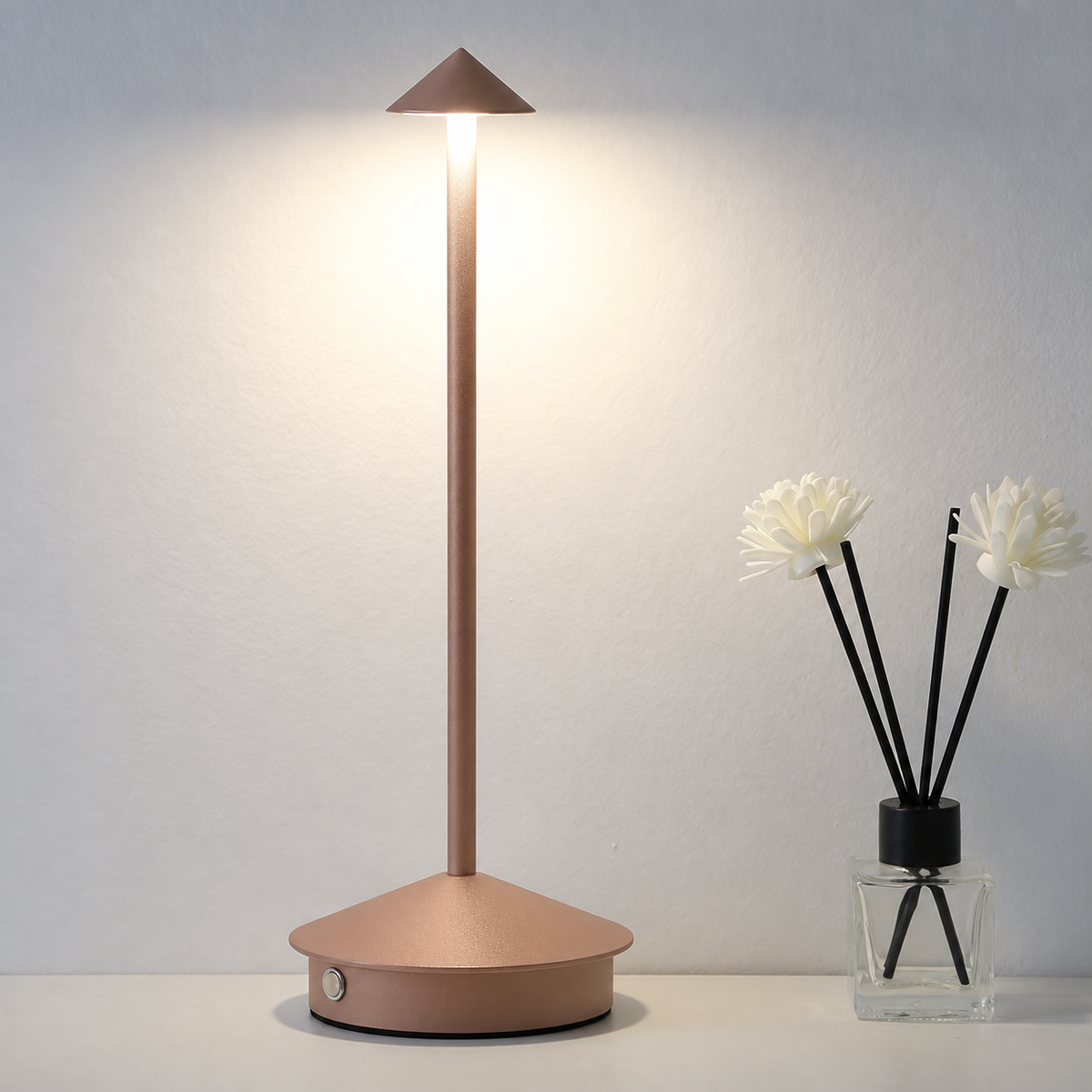 Lampa stołowa z akumulatorem, bezprzewodowa – ściemnialny Lampa dotykowa do użytku na zewnątrz i wewnątrz