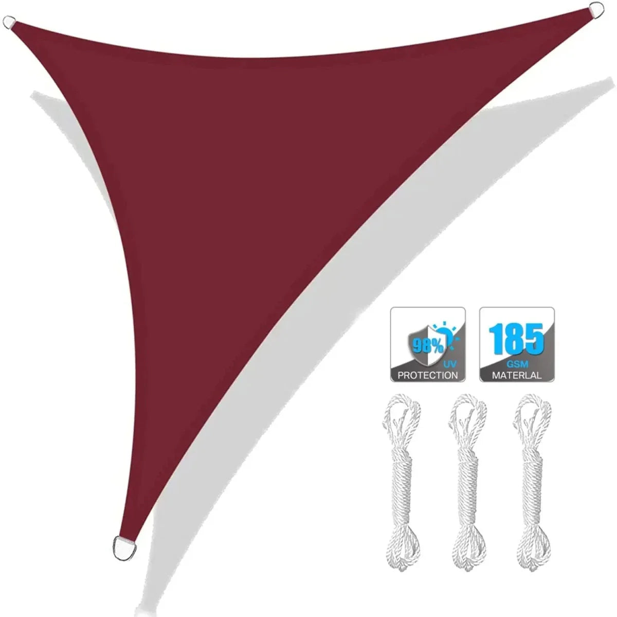 Sun Shades – UV Protection, Various Sizes for the Patio, Garden, or Balcony