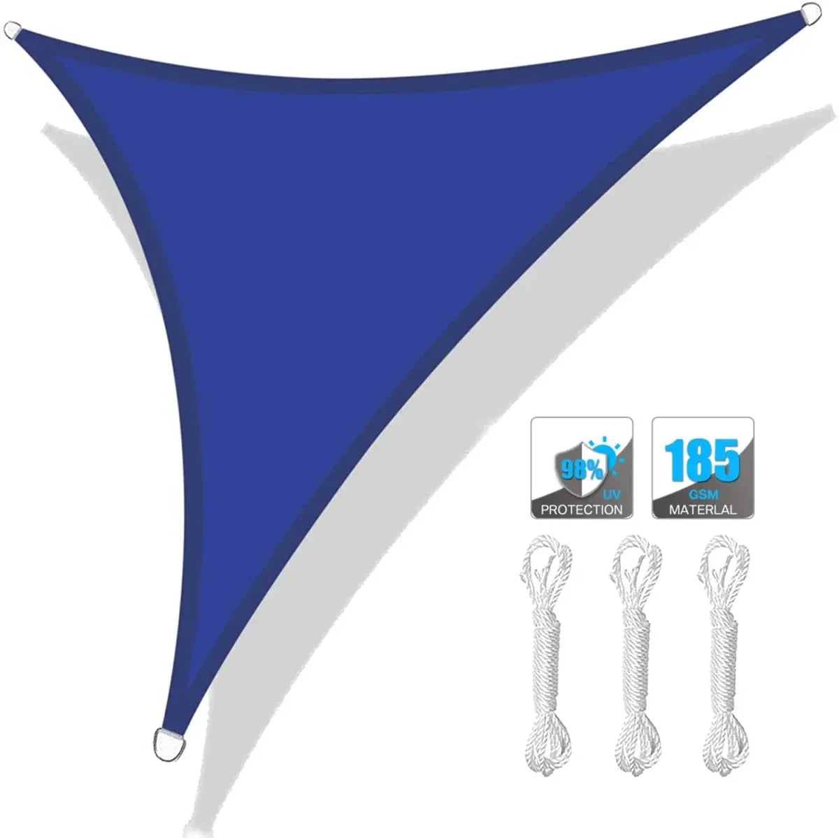 Sun Shades – UV Protection, Various Sizes for the Patio, Garden, or Balcony