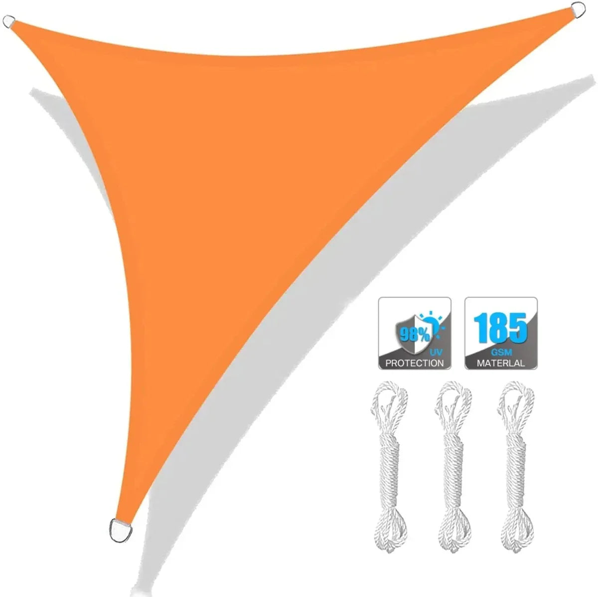Sun Shades – UV Protection, Various Sizes for the Patio, Garden, or Balcony