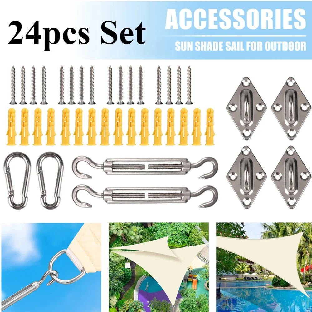 Sun Shades – UV Protection, Various Sizes for the Patio, Garden, or Balcony