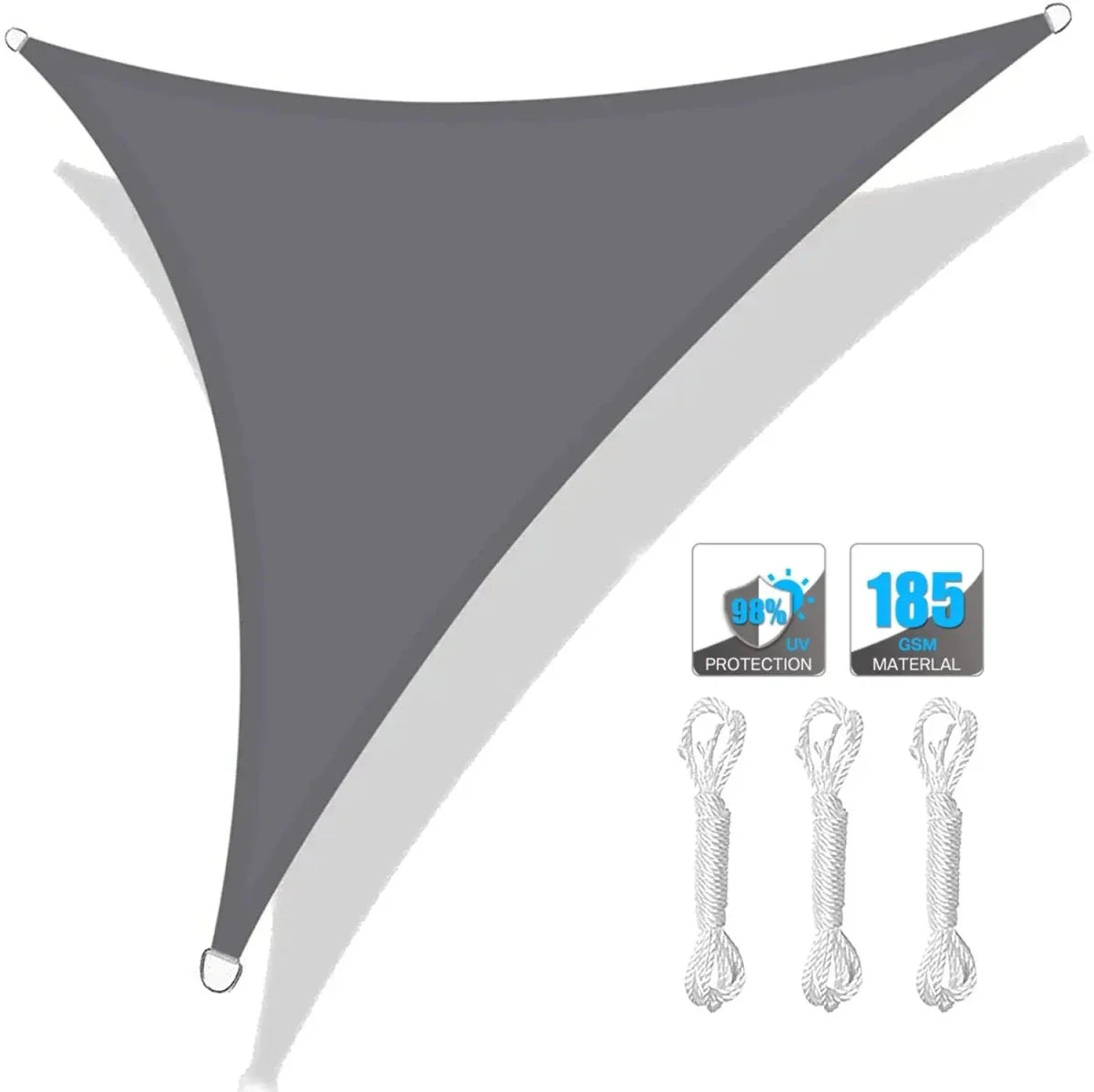 Sun Shades – UV Protection, Various Sizes for the Patio, Garden, or Balcony