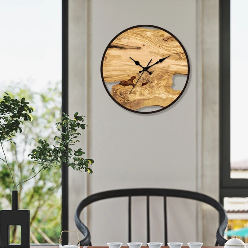 Transparent wall clock – Modern simple design of acrylic for living room, bedroom, or office