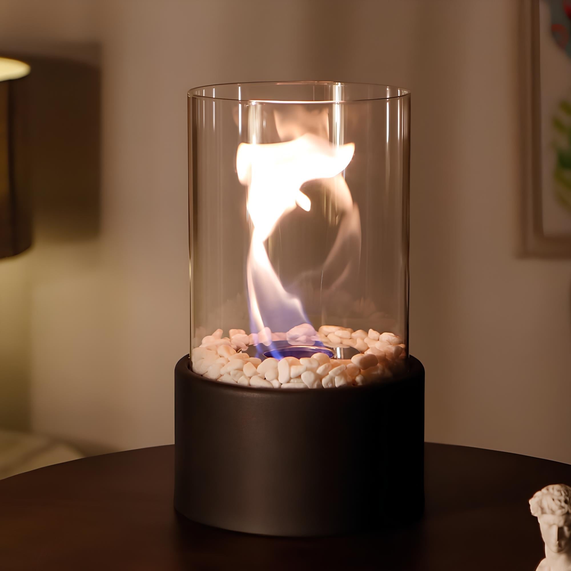 Olie Lampe – Glas og Metal, Elegant Design til Indendørs eller Udendørs Dekoration