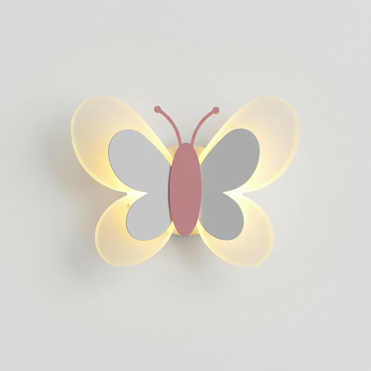Vægglampe LED Sommerfugl-Design – Varmt Hvidt Lys