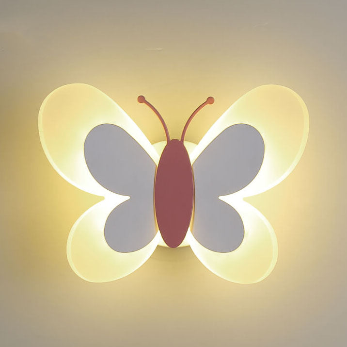 Vægglampe LED Sommerfugl-Design – Varmt Hvidt Lys