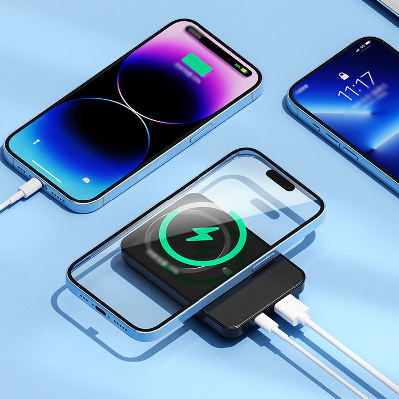 Powerbank 20000mAh Ultraslank – Bærbar Oplader til Mobil og Tablet