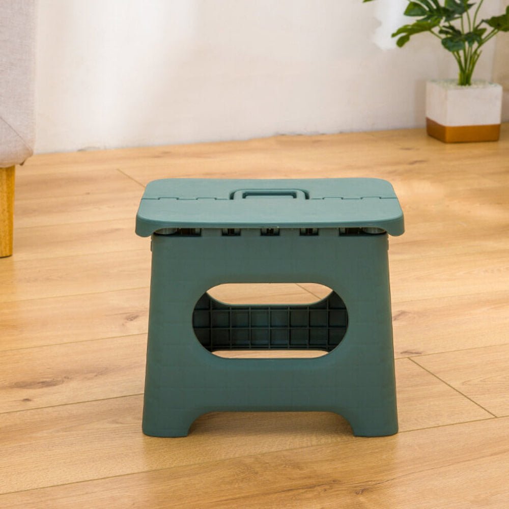 Folding Step Ladder – Durable Plastic, Compact Design for the Kitchen or Bathroom