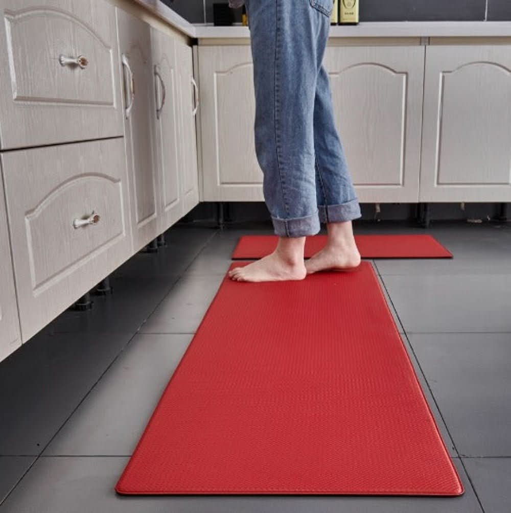 Ergonomic Anti-Fatigue Kitchen Mat – PU, Modern Design for Kitchen or Hallway