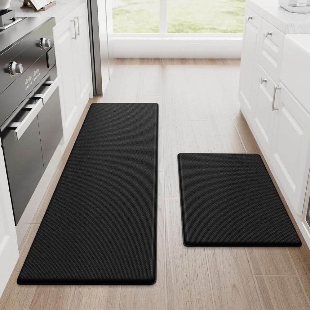 Ergonomisk Anti-Træthed Køkkenmåtte – PU, Moderne Design til Køkken eller Gang