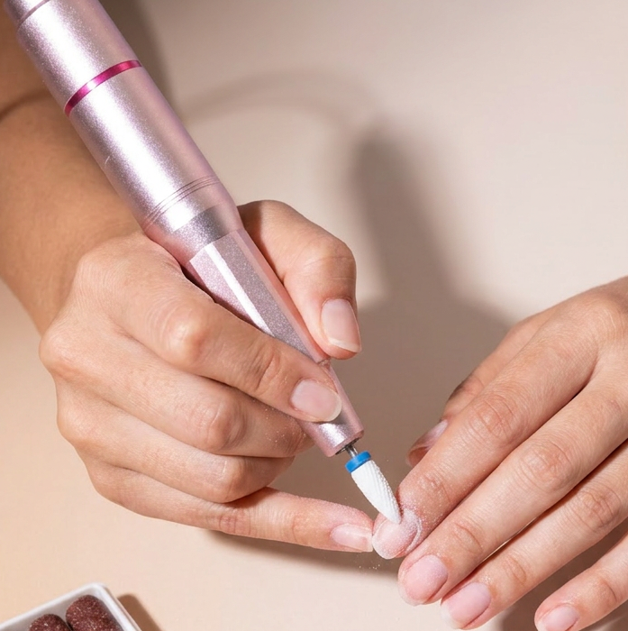 Elektrisk Neglefil - Til Gelenegle og Dyppepulver