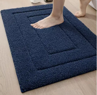 Badeværelsesmåtte i Mikrofiber – Skridsikker Design til Bad og Bruser