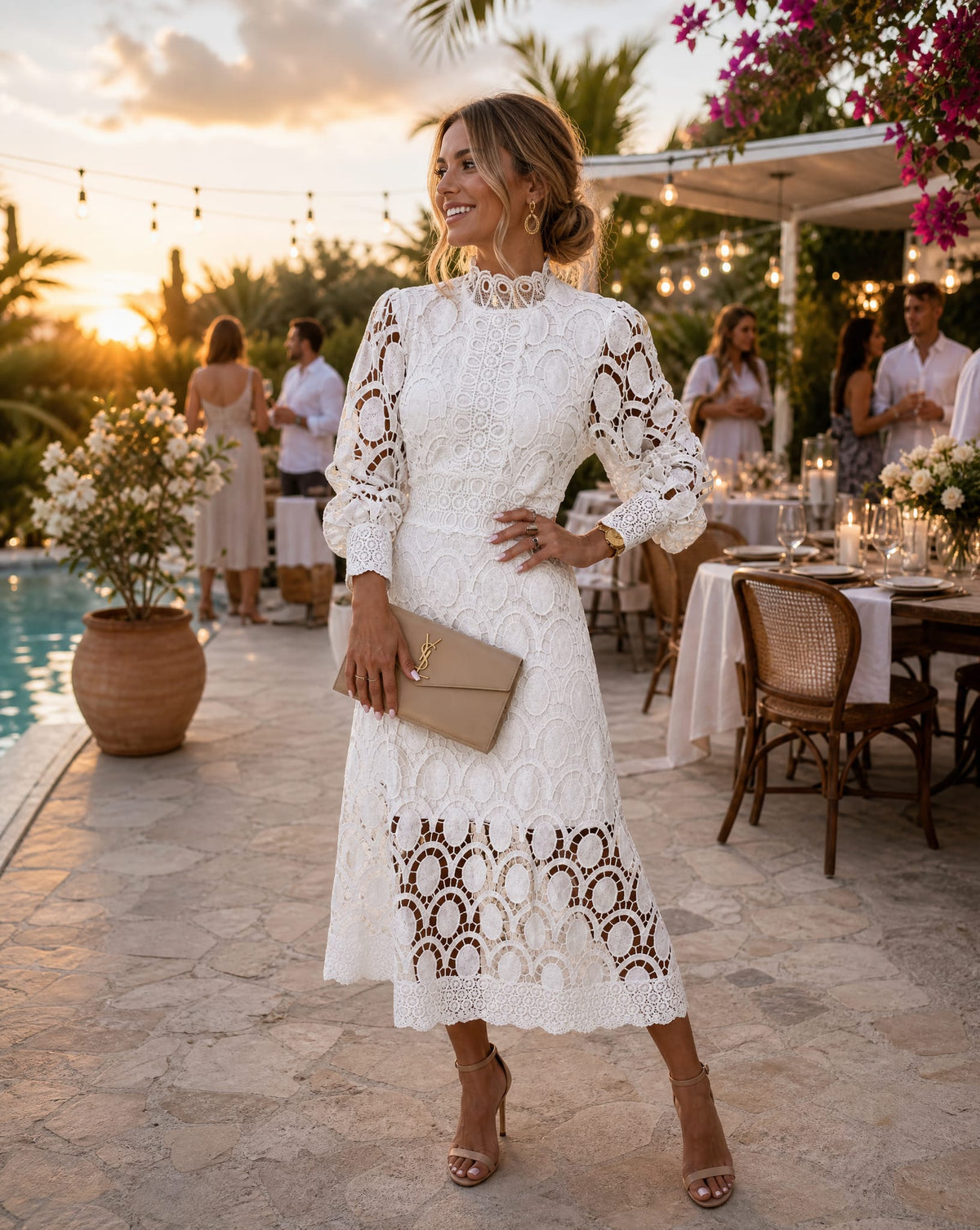 Manon Lace Wedding Guest Maxi Dress_2