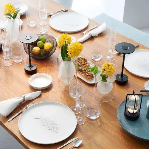 Wire lamp – Metal and Glass, Scandinavian Design for Living Room or Bedroom