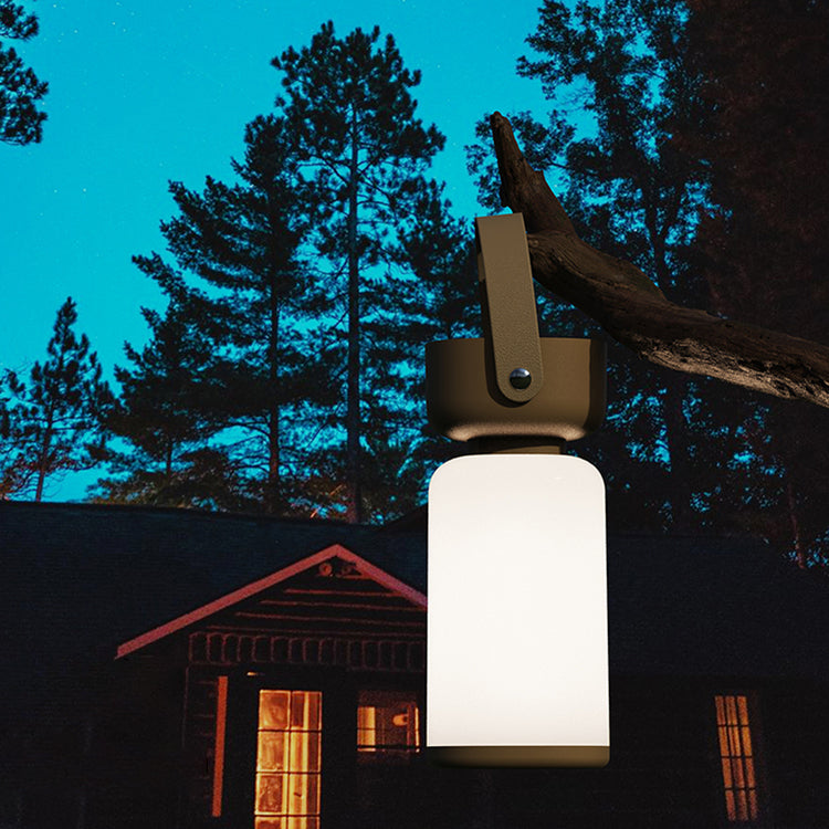 LED Bordlampe Vandtæt og Bærbar - Moderne Cylinderdesign