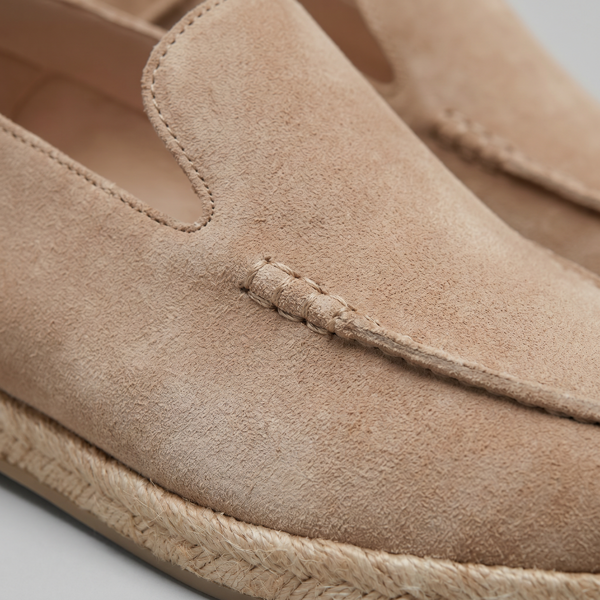 Herre Espadrilles i Ruskind – Afslappet Sommerloafer
