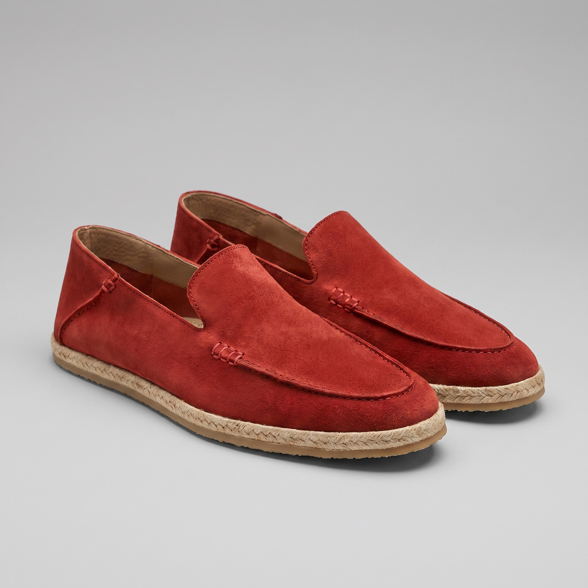 Herre Espadrilles i Ruskind – Afslappet Sommerloafer